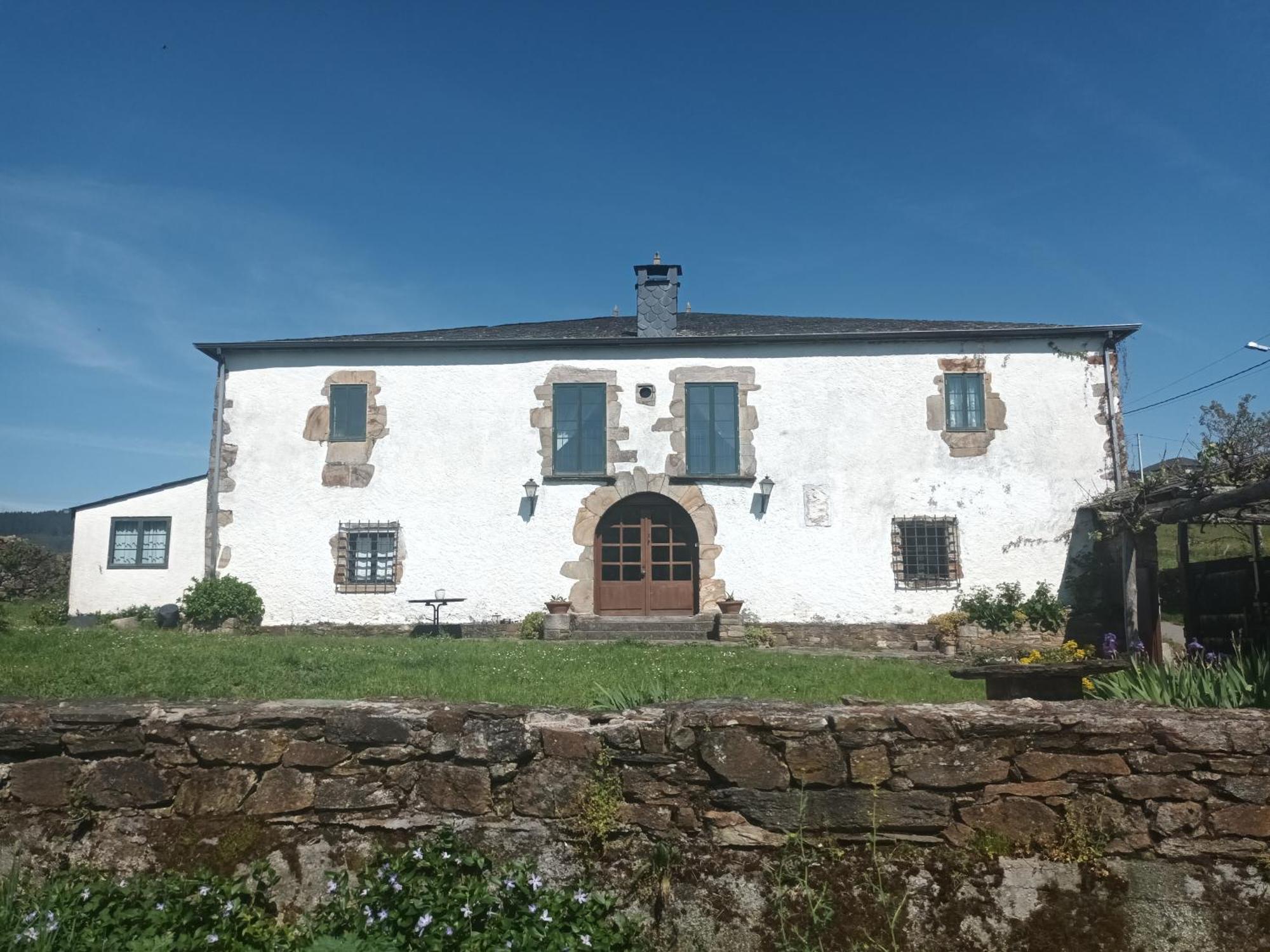 Palacio De Cantiz "Reserva De Ancares" Becerreá Buitenkant foto